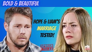 Bold and Beautiful: Hope & Liam’s Marriage in Trouble - Torn Apart by Brooke & Katie’s Battle #bold