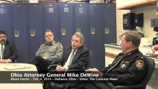 Ohio Attorney General Mike DeWine on heroin issues in the state