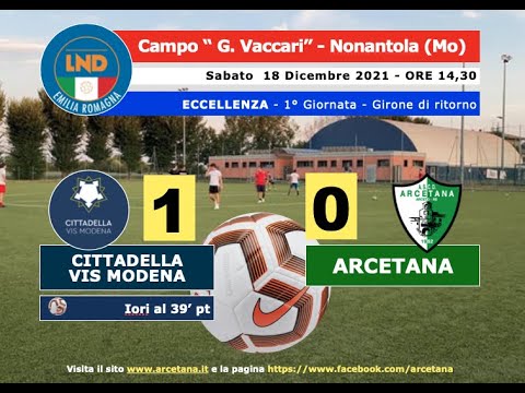 Cittadella Vis Modena - Arcetana 1-0