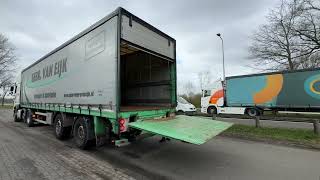 نصف مقطورة ستائر منزلقة Jumbo TO 180 SE 2 ass gestuurde oplegger Liftas | صورة 4 - Autoline