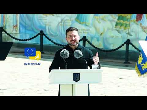 Video Thumbnail: Zelenskyy Presents First Order of Europe Award to Ursula von der Leyen in Kyiv! #vonderLeyen