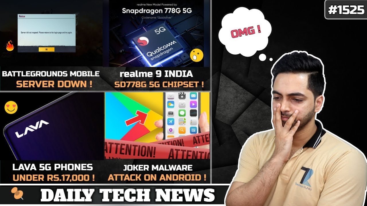 Battlegrounds Mobile Huge Server Down,realme 9 SD 778G,LAVA 5G Phone,MIUI 13 Features,Samsung A22 5G