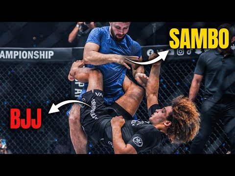Brazilian Jiu-Jitsu vs. Sambo 🤯 Ruotolo vs. Kurzhev | Full Fight