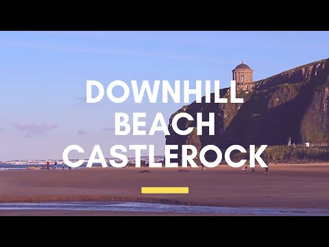 Downhill Beach Castlerock - Mussenden Temple - Dragonstone Video