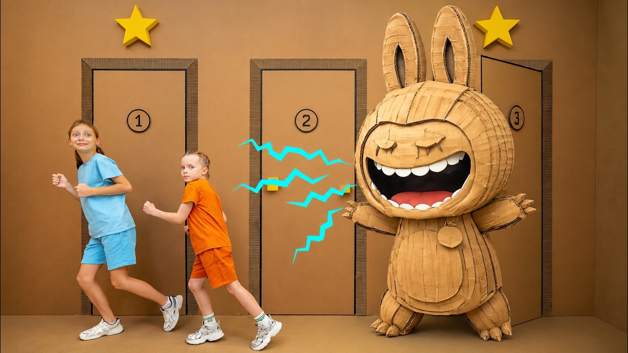 Opening the Wrong Doors at the Cardboard Cinema: A Funny Kids Adventure