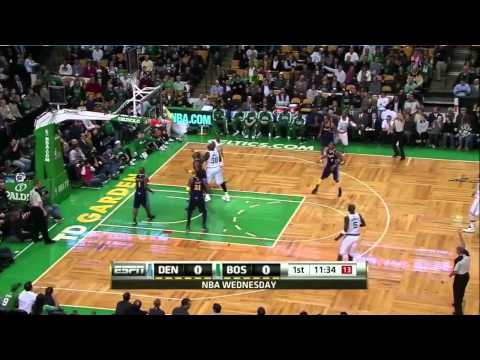 Rajon Rondo ridiculous pass to Ray Allen (Dec. 8, 2010)