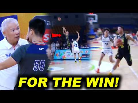 CRAZY ENDING, Nambatac for the WIN! Nagwala si Coach Chot! Injury  si Pogoy at Heading! nagchoke pa!