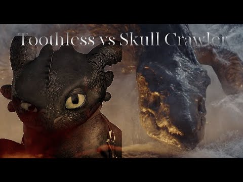 Toothless vs Skull Crawler - Back From The Dead - Skillet