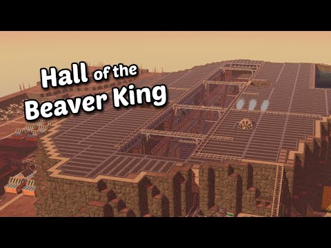 4 Months in 2 Minutes - Timberborn Mountain City Build