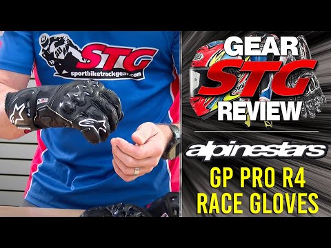 Alpinestars GP Pro R4 Motorcycle Gloves Review from SportbikeTrackGear.com