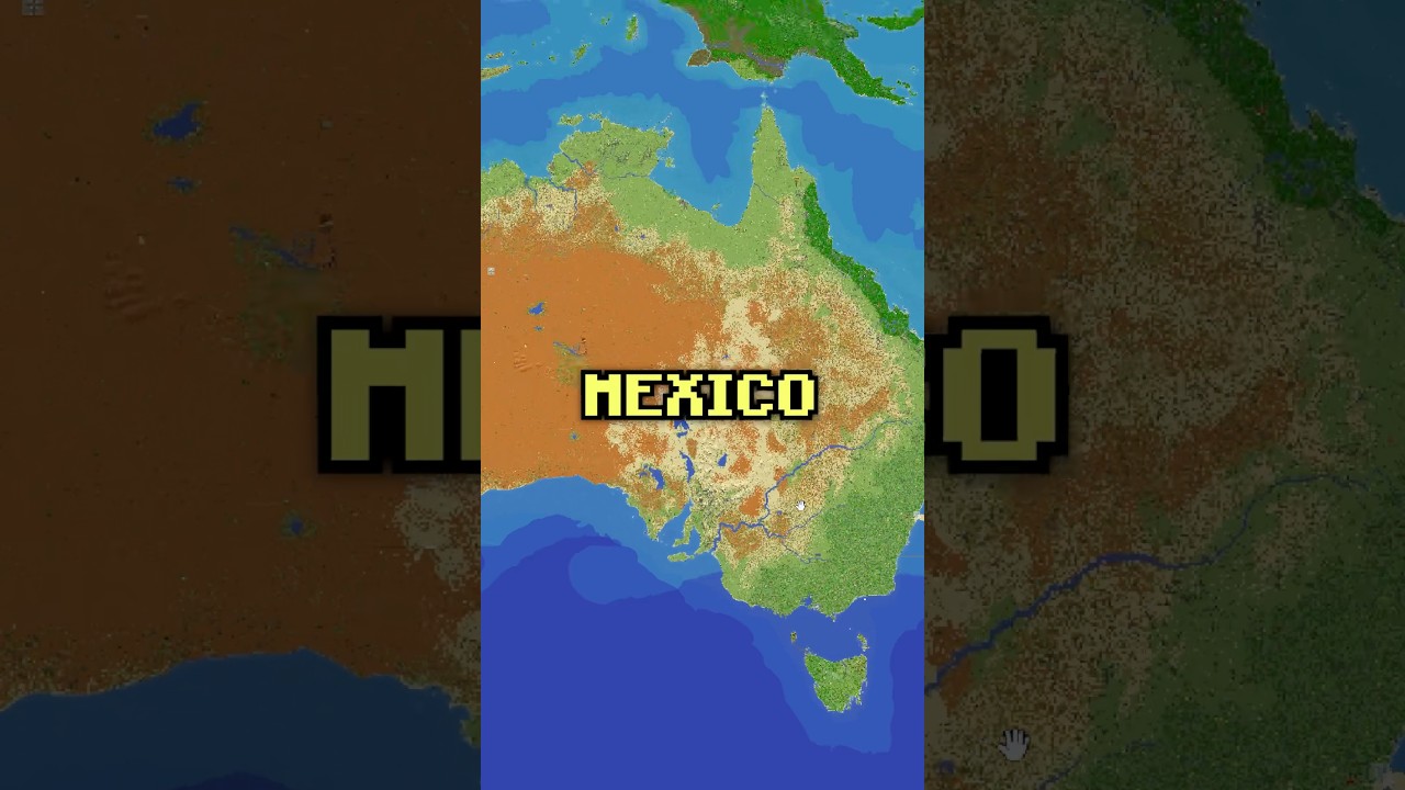 This Minecraft server has a 1:1 scale of the Earth as its map #minecraft #minecraftserver #earth