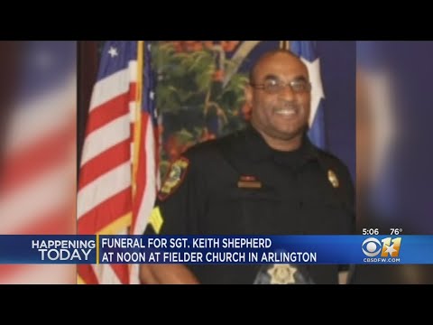 2 Funerals Thursday For 2 North Texas Officers Who Died Last Week Video