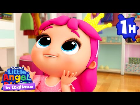 Principessa Per Un Giorno | Little Angel Italiano | Cartoni Animati con Gianni Piccino