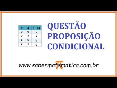 QUESTÃO COMENTADA SOBRE PROPOSIÇÃO CONDICIONAL (PC ES 2019)