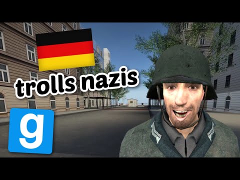 A German Trolls The Nazis Of Gmod 1942 RP