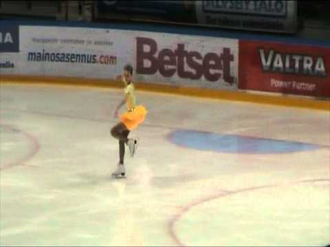 Beata Papp SP Finnish Nationals 2009