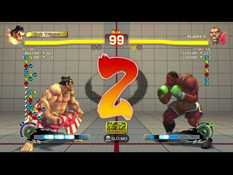 SSFIVAE~ E.Honda (murako70) vs. Balrog (onigirl kai) HD