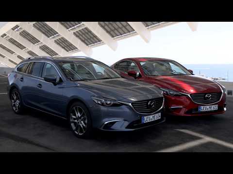 2017 Mazda 6, Drive & Exterior Wagon & Sedan at Barcelona