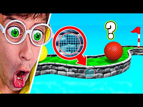 IMPOSIBLE ⛔ HOYO TROLL vs HERMANO 😂⛳! (Golf it) -  TEKENDO