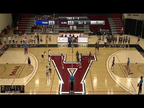 Alma College Volleyball vs. Trine University