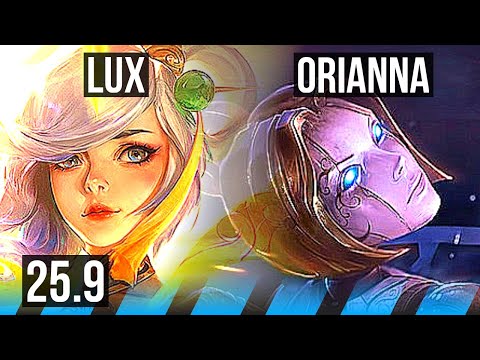 LUX vs ORIANNA (MID) | 10/5/16 | EUW Diamond | 25.9