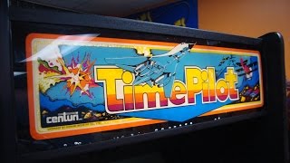 Centuri Time Pilot Arcade Game - Early 80's Shooter Classic!  Gameplay, Artwork