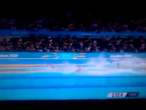 Finale relais natation 4x100m JO london 2012