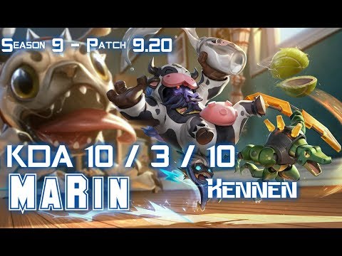 MaRin KENNEN vs VAYNE Mid - Patch 9.20 KR Ranked