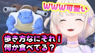 【ポケモンZA】独特なカメックスの歩き方にツッコムはじめばんちょー【ホロライブ切り抜き/轟はじめ】