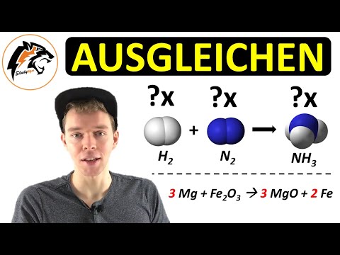 Reaktionsgleichungen ausgleichen | (NEU)
