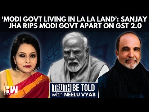 Ex-Congress Spokesperson Sanjay Jha: 'Modi Desperate, Govt Doesn't Know A-B-C Of Economics' | GST