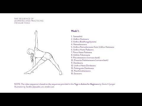 Week 1: Learning and Practicing Iyengar Yoga for Beginners
