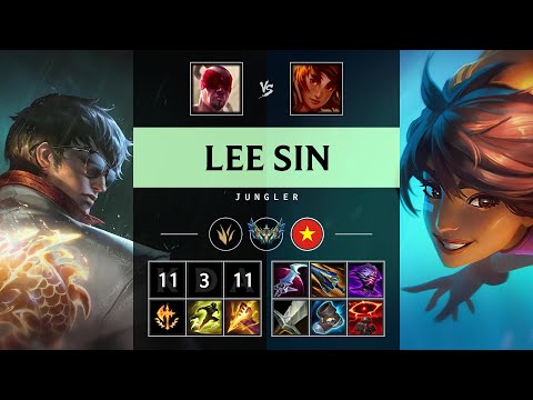 Lee Sin Jungle vs Taliyah - VN Challenger Patch 25.18