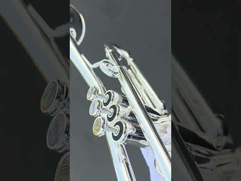Solario Balam Silver Bb Trumpet Redesigned Diagonal Bent 5.25" Big Bell image 19