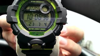 329-Uhr | Casio Uhr WSC-1250H + Casio G-Shock GDB-800 | Interessante Funktionsuhren