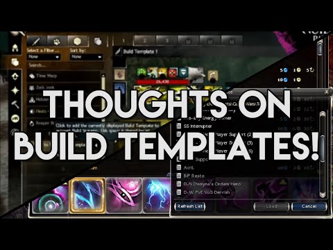 Reaction and Thoughts on Build Templates!
