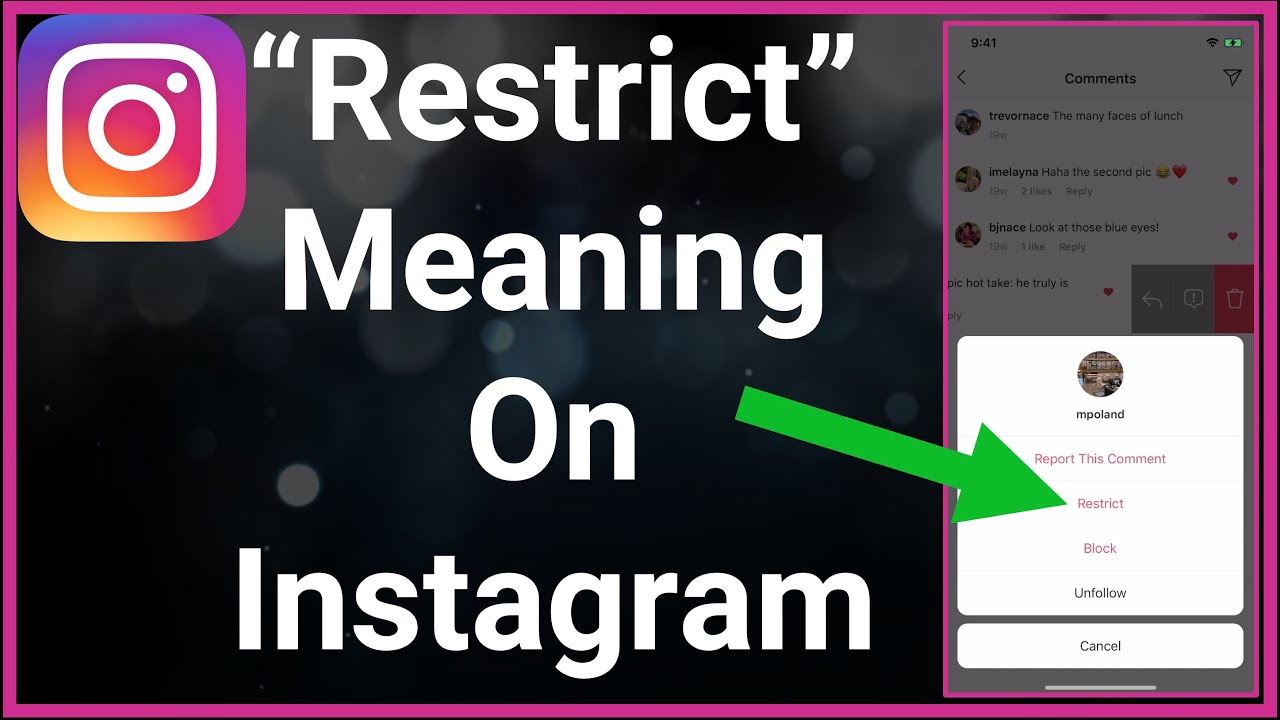 What is Instagram restriction?