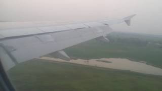 preview picture of video 'PIA pk240 landing at sialkot international airport'