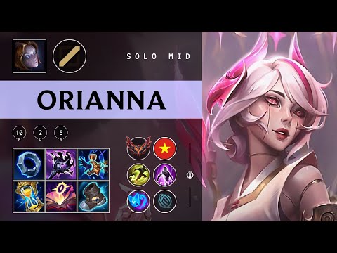 Orianna Mid vs Akali - VN Grandmaster Patch 25.24