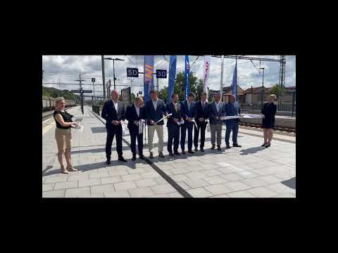 Slavnostní ukončení stavby Optimalizace trati Praha-Smíchov - Černošice