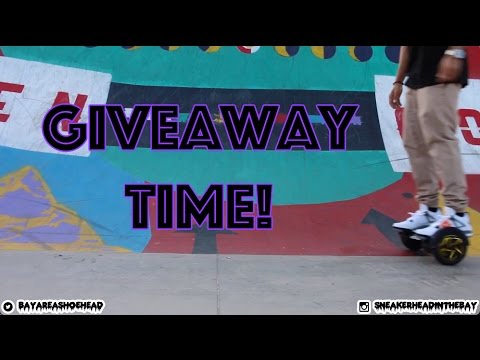 IT'S GIVEAWAY TIME!!! Sneakerheadinthebay x ASneakerLife Collab!