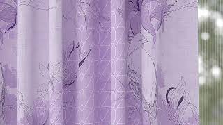 Комплект штор «Лимигвес (фиолетовый)» — видео о товаре