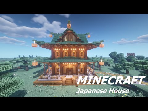 Minecraft Ninja - 💥 MINECRAFT: How to build a Japanese House (Tutorial)
