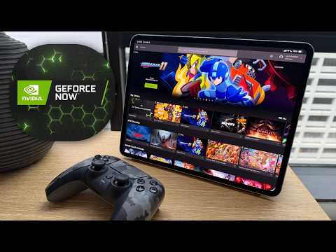 Using NVIDIA GeForce Now on iPad! Console gaming is GREAT! PC gaming…not so much.
