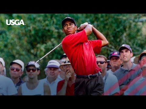 20-Year-Old Tiger Woods Historic 1996 U.S. Amateur Comeback & Three-Peat | Every Televised Shot