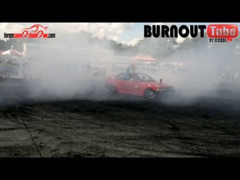 Palenie gumy BMW E36 325 "MACIEJ" - XVI Ogólnopolski Zlot BW Toruń 2013 #11