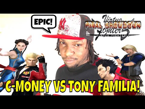 VF5FS- C-MONEY VS Dr. FAMILIA! (Virtua Fighter 5: Final Showdown)- Jacky Bryant & Pai Chan Matches.