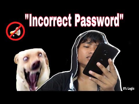 Incorrect Password. | Prasanna Lama |