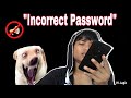 Incorrect Password. | Prasanna Lama |