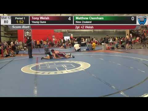 1157 Open Men 80 KG Tony Welsh Young Guns vs Matthew Oxenham New Zealand 407748104